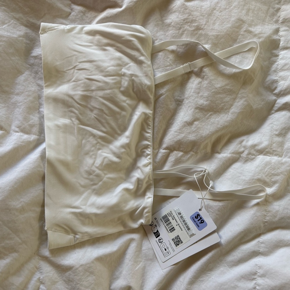 Lululemon Athletica Cream Bandeau